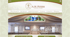 Desktop Screenshot of ahpeters.com